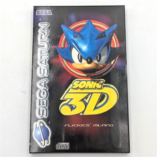 Sonic 3D - Complete In Box - Sega Saturn Game (B Grade) (Used)